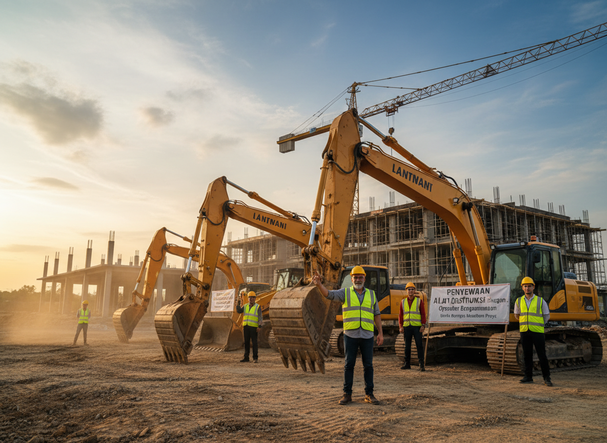 Sewa Excavator Proyek